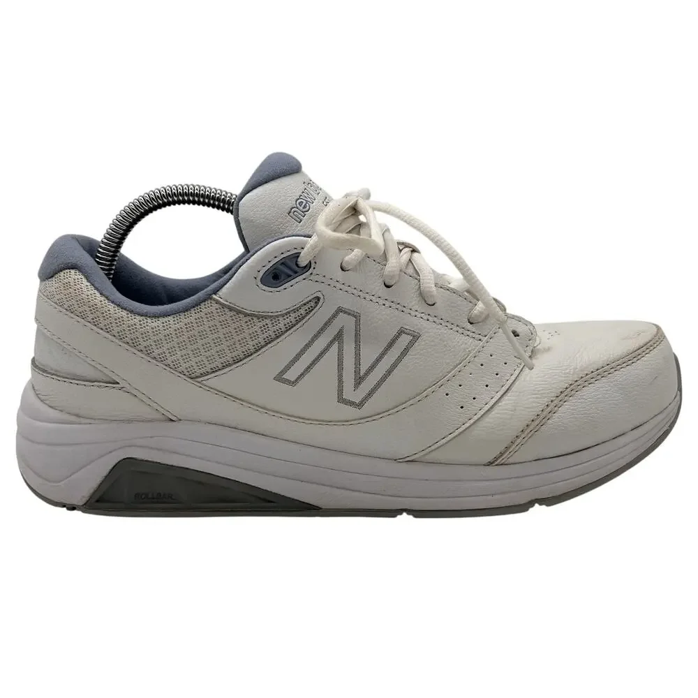 New Balance‎ 928v3 Shoes Womens Size 11 White Leather Orthopedic Walking Rollbar